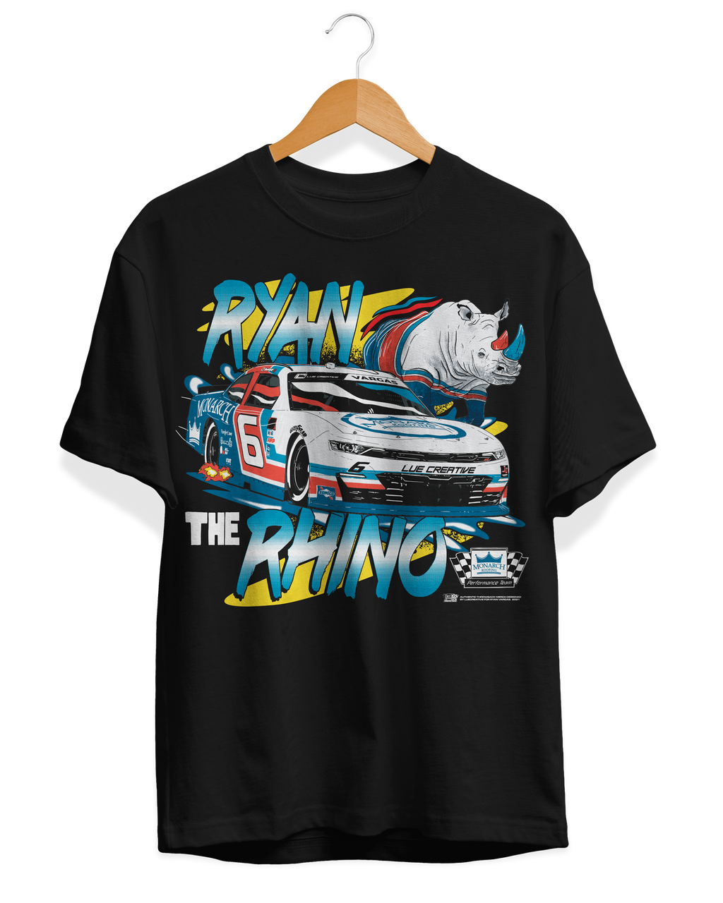 Monarch Roofing Throwback Tee